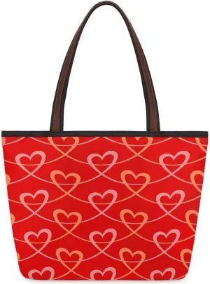 Tote Bag for Women with Zipper Large Capacity Top Handle Casual Shoulder Bag Handbag Reusable Shopping