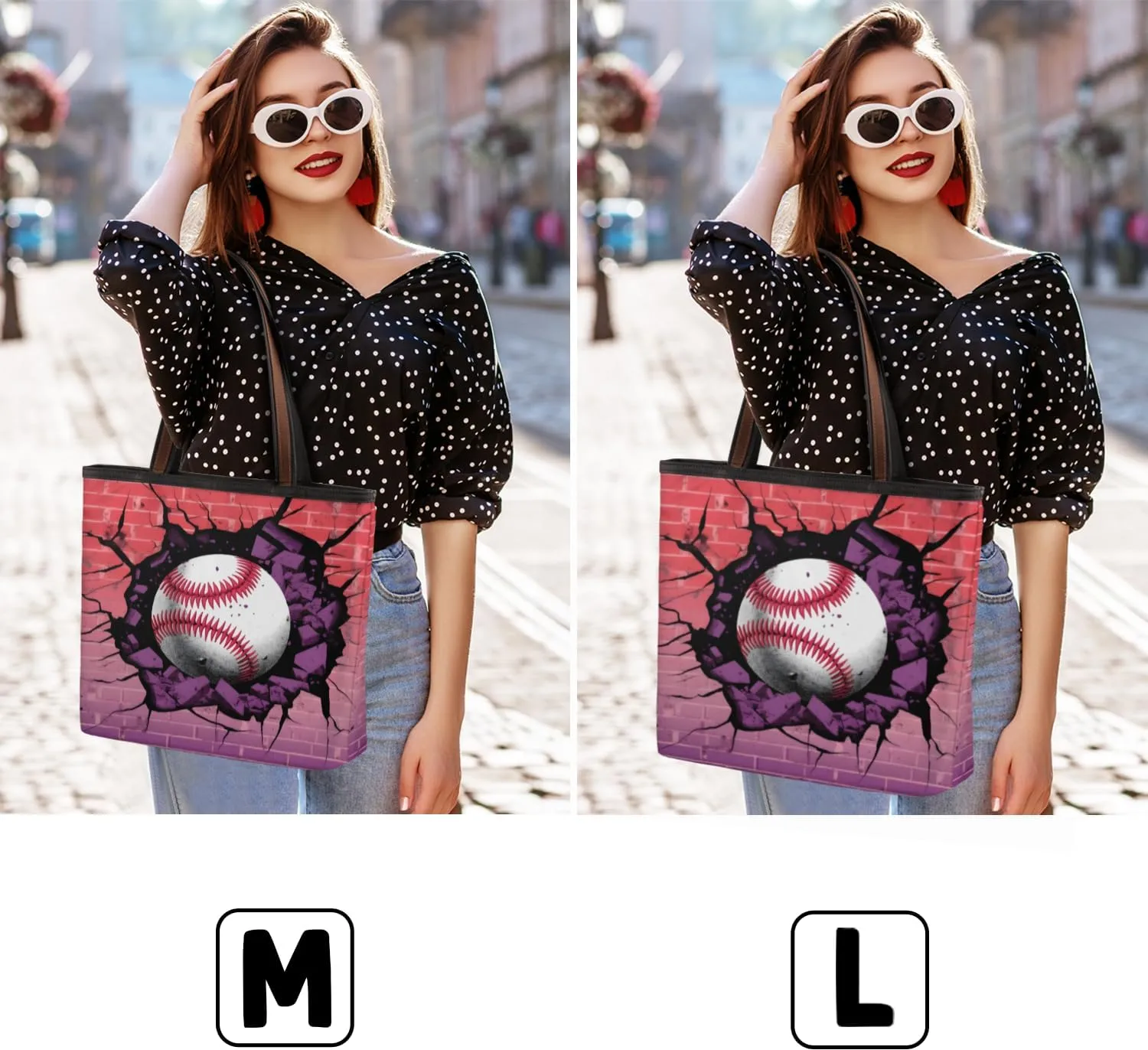 Tote Bag for Women with Zipper Large Capacity Top Handle Casual Shoulder Bag Handbag Reusable Shopping