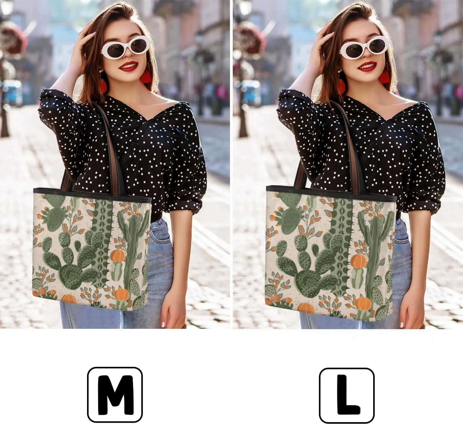 Tote Bag for Women with Zipper Large Capacity Top Handle Casual Shoulder Bag Handbag Reusable Shopping