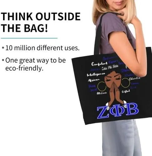 Tote Bag - Women's Large Casual Shoulder Handbag - Reusable Shopping Grocery Bag