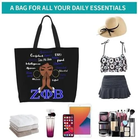Tote Bag - Women's Large Casual Shoulder Handbag - Reusable Shopping Grocery Bag