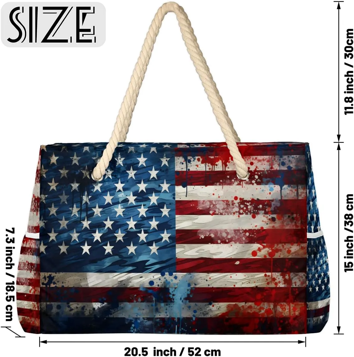 Tote Beach Bag for Women Large Zipper Beach Bags Waterproof Sandproof Gym Swim Pool Travel Bag