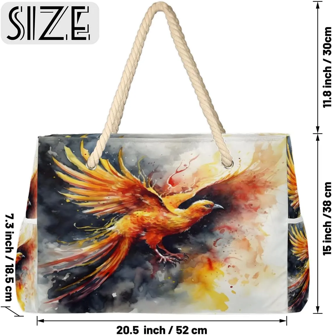 Tote Beach Bag for Women Large Zipper Beach Bags Waterproof Sandproof Gym Swim Pool Travel Bag
