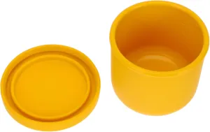 TOYANDONA Silicone Boys and Girls Bowl Lid Safe for Microwave Easy to Clean Space-saving Design for School Meals