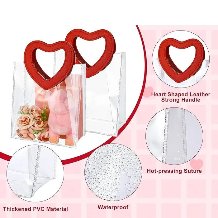 Transparent PVC Reusable Shopping Bags