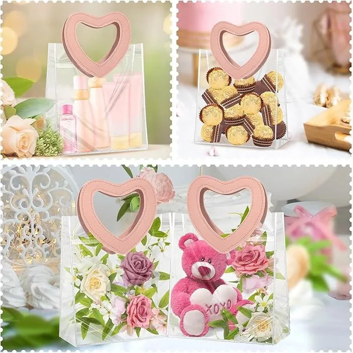 Transparent PVC Reusable Shopping Bags