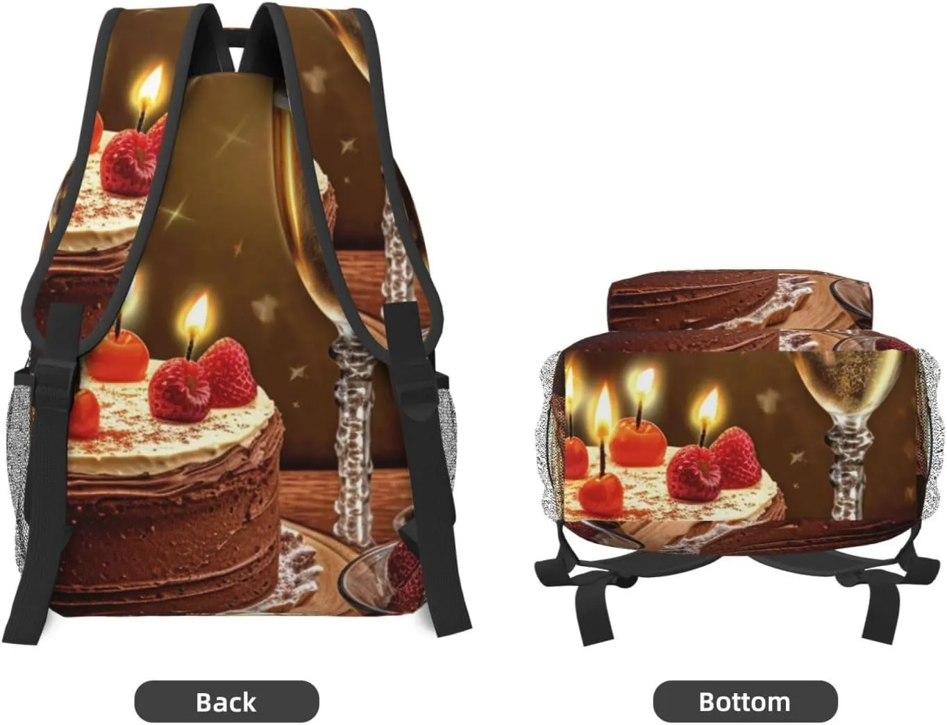 Travel Backpack for Women Carry on Backpack Toast to your birthday Lightweight Laptop Backpack for Men