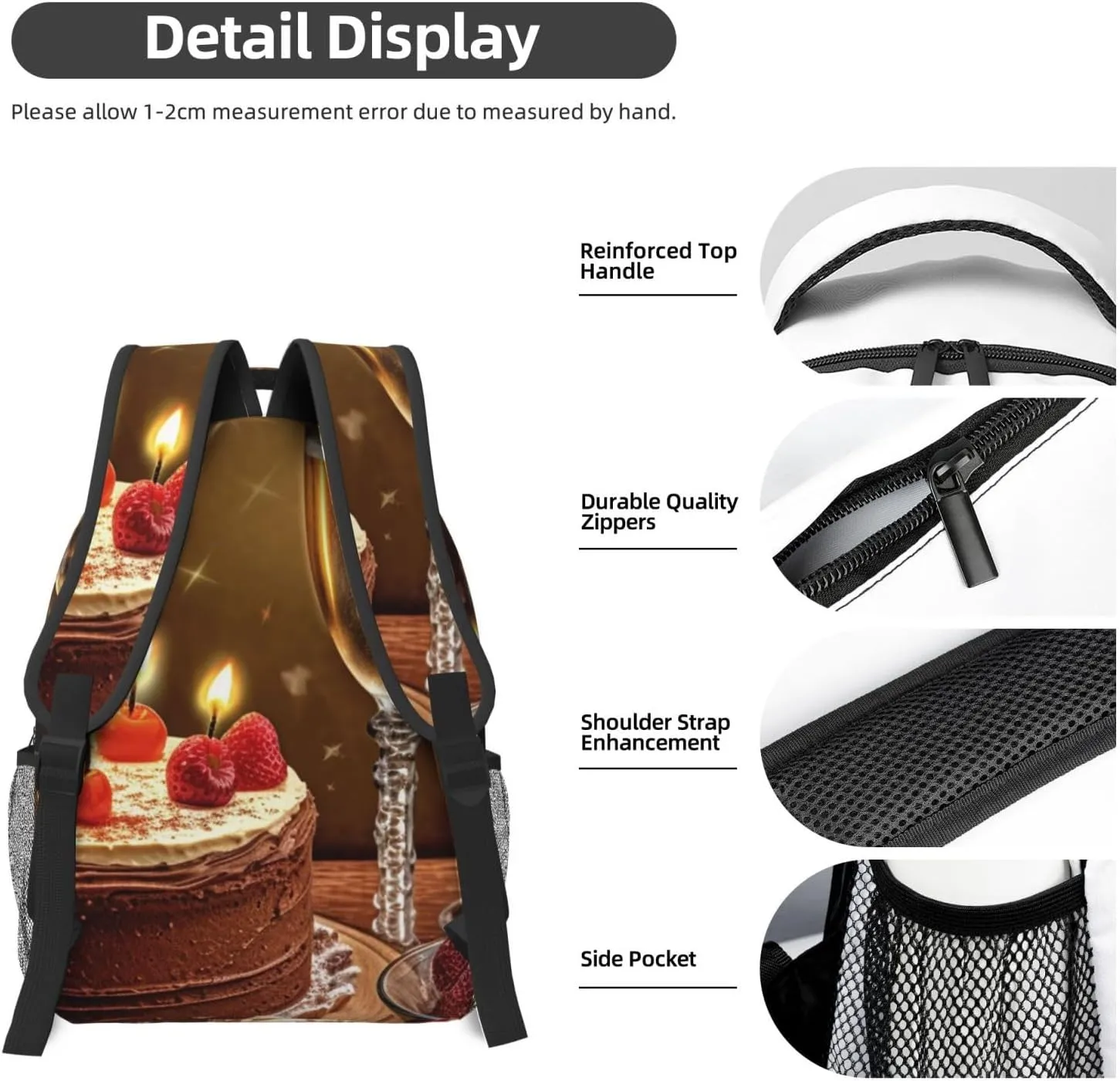 Travel Backpack for Women Carry on Backpack Toast to your birthday Lightweight Laptop Backpack for Men