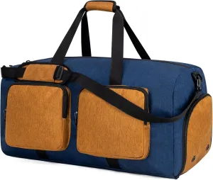 Travel Bag Overnight Bag Duffle Weekend Bag for Men,Women Travel Gym Bag with Shoe Compartment