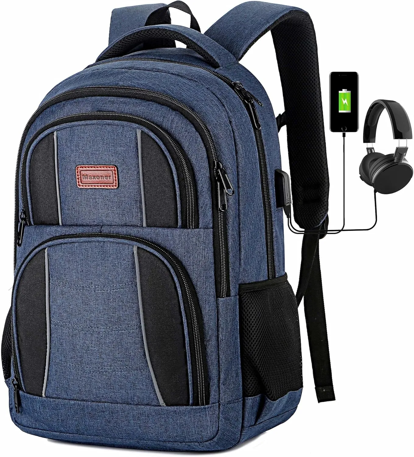 Travel Laptop Backpack for Men Women Waterproof Work Business Laptop Backpack