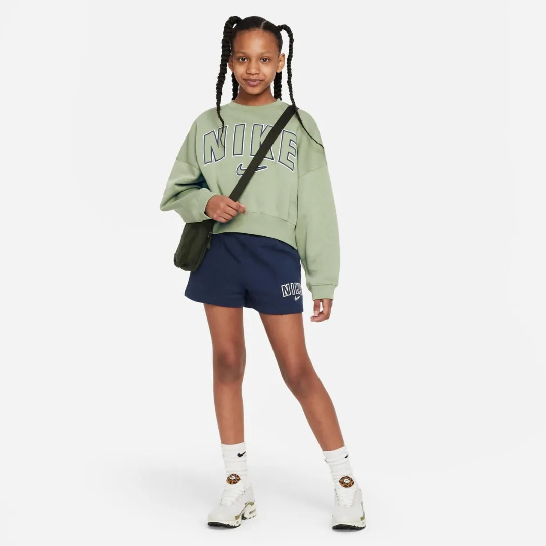 Trend Fleece Print Sweatshirt