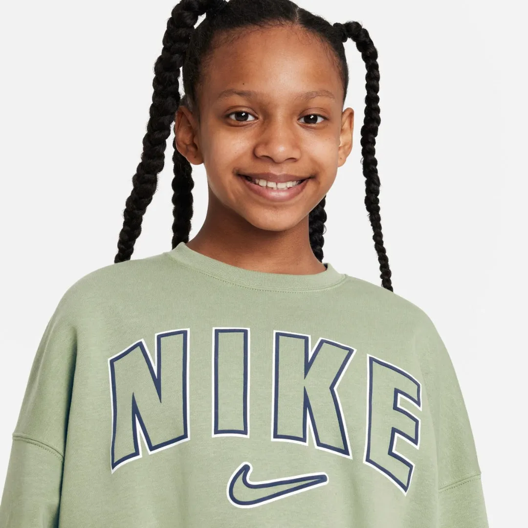Trend Fleece Print Sweatshirt