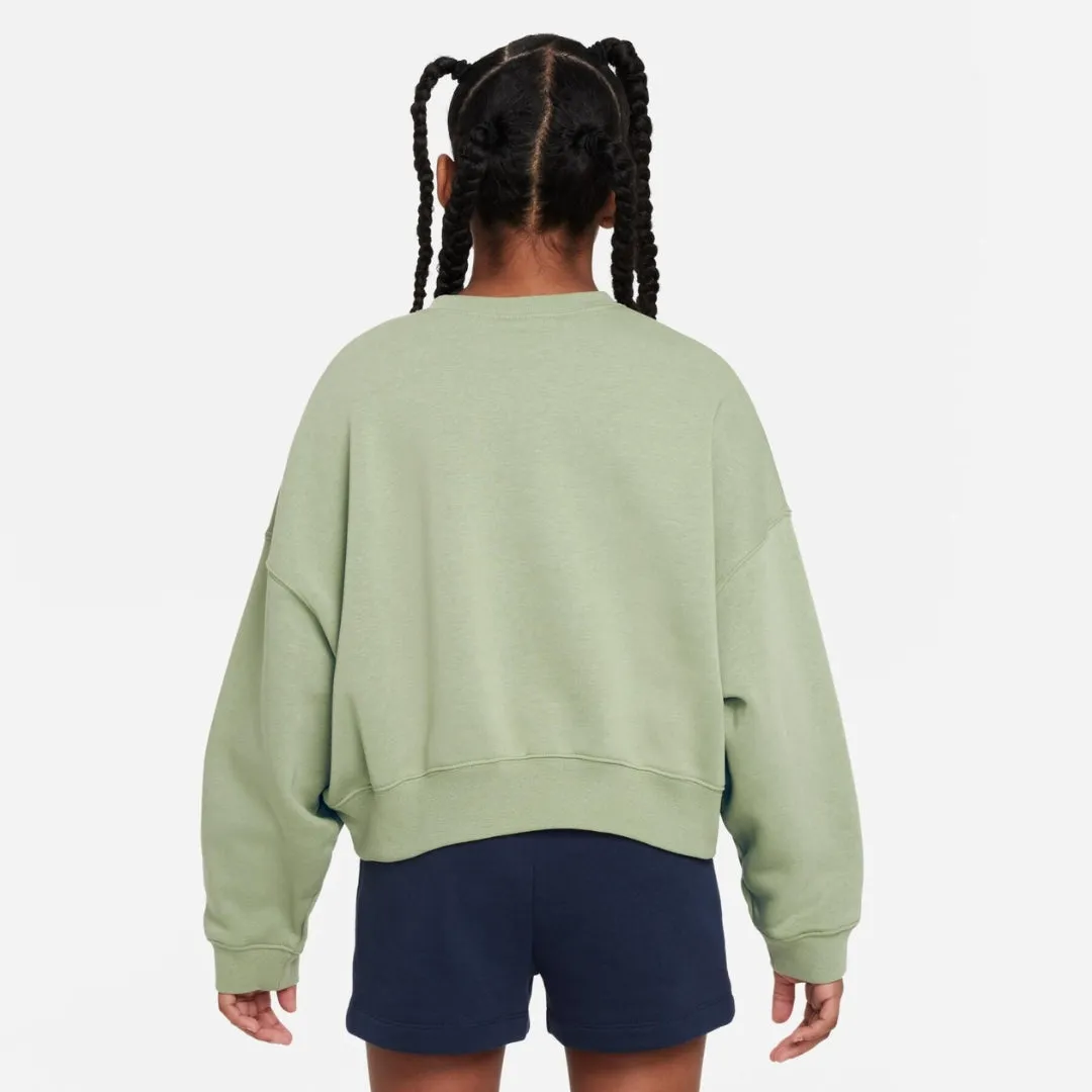 Trend Fleece Print Sweatshirt