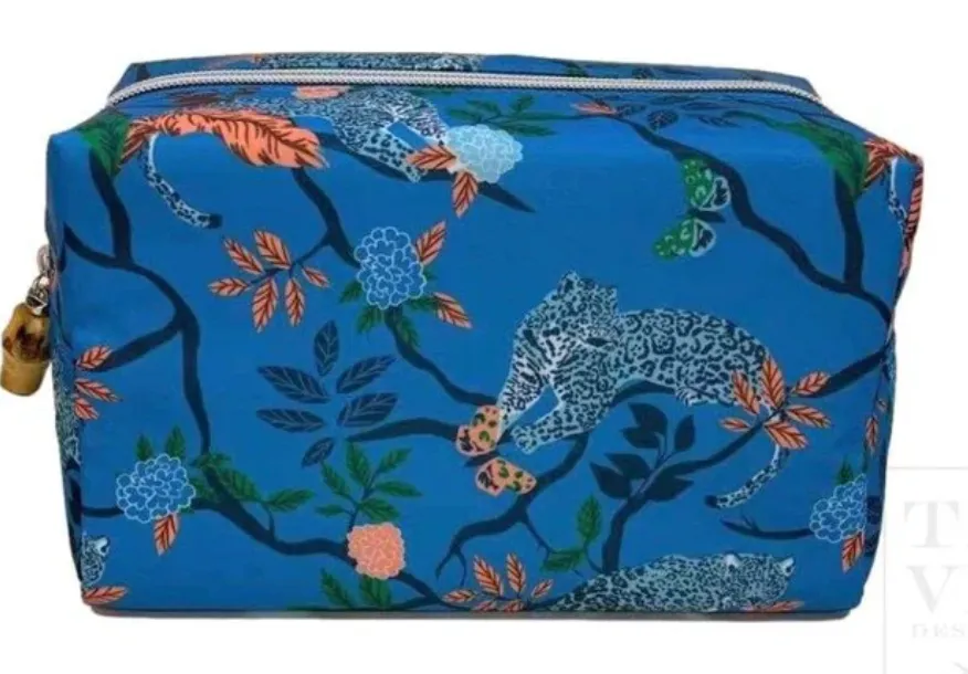 TRVL Coated Canvas Cosmetic Bags