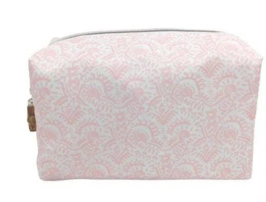 TRVL Coated Canvas Cosmetic Bags