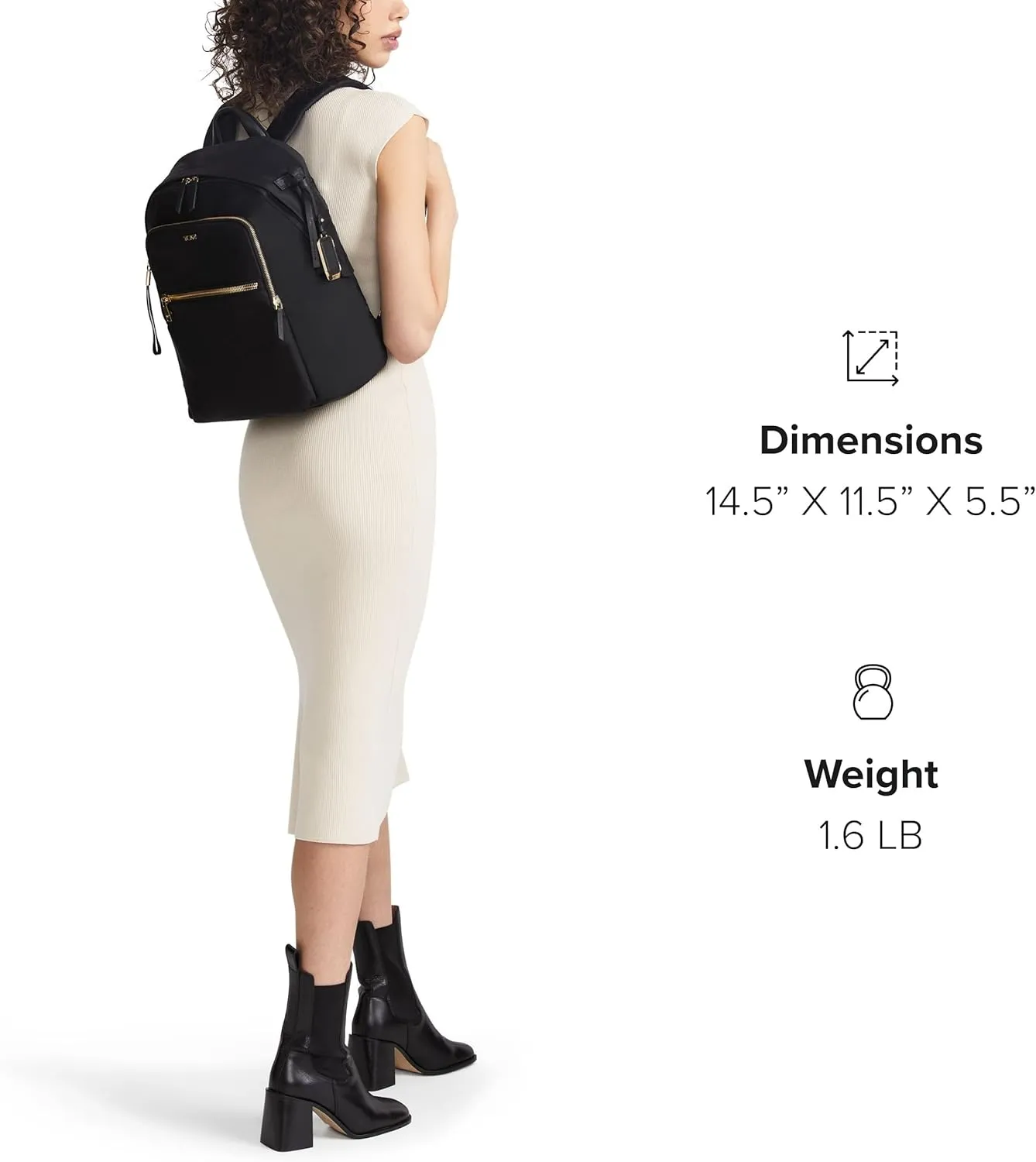 TUMI - Voyageur Halsey Backpack - Travel Backpack - For Business, Fashion, Commute - Holds Up to 14" Screens - Lagoon