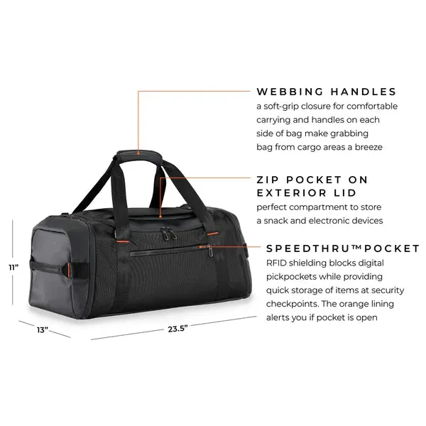 Unbeatable variety Large Briggs Duffle Hurry, act fast & Travel Riley ZDX