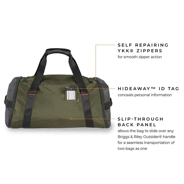 Unbeatable variety Large Briggs Duffle Hurry, act fast & Travel Riley ZDX