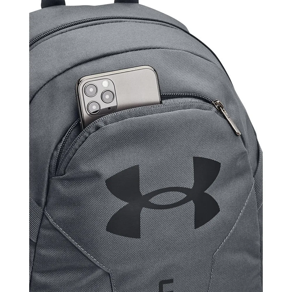 Under Armour Unisex Hustle Lite Backpack - Pitch Grey/Black
