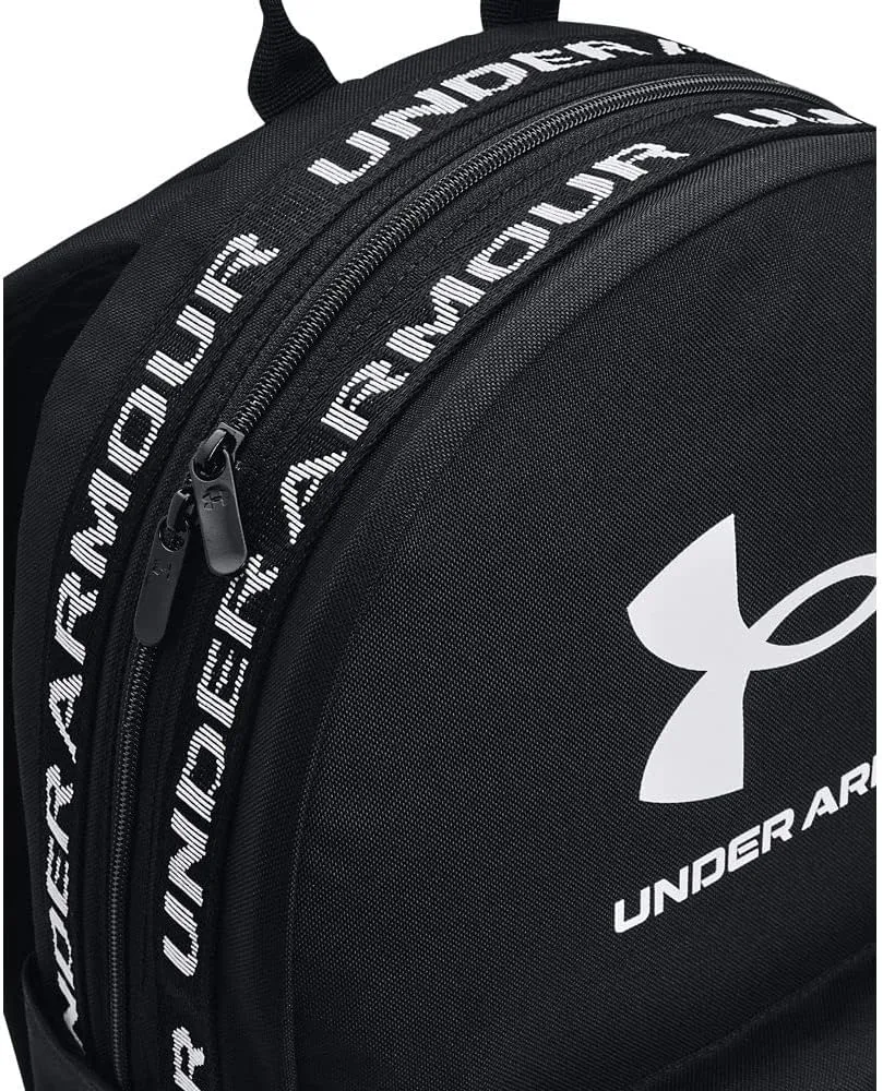 Under Armour Unisex Loudon Backpack, Black (001)/White, One Size Fits All