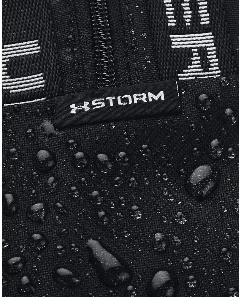 Under Armour Unisex Loudon Backpack, Black (001)/White, One Size Fits All