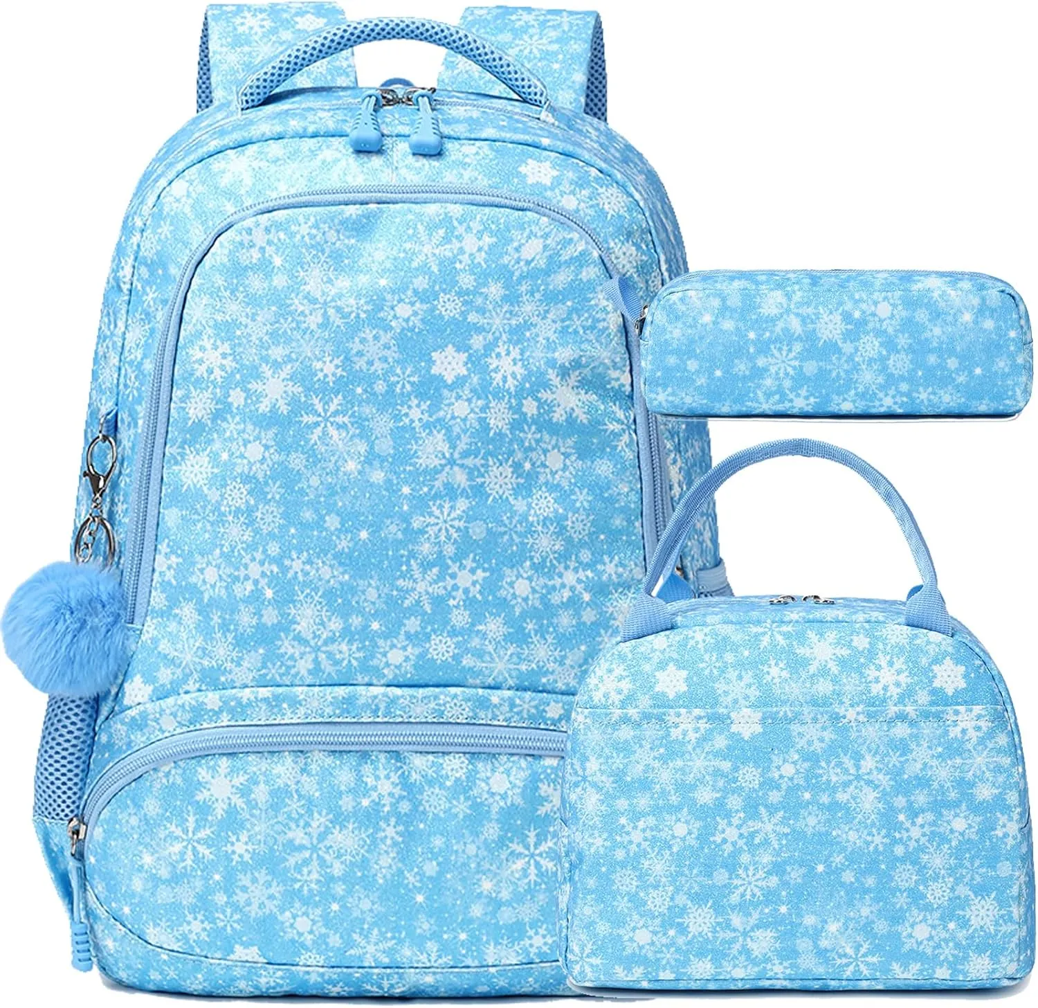 Unicorn Backpack for Girls School Backpack for Girls Unicorn Bookbag School Bag Set for Elementary Back to School