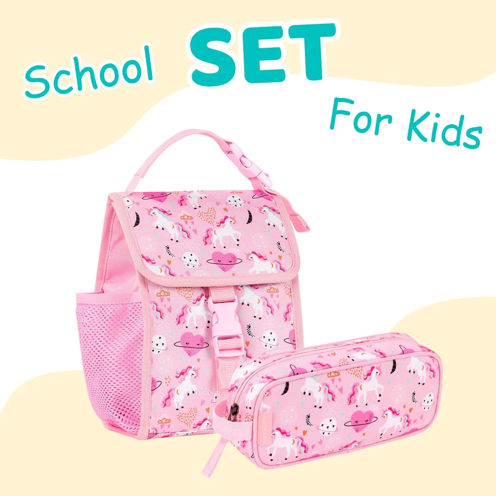 Unicorn Pink Pencil Bag