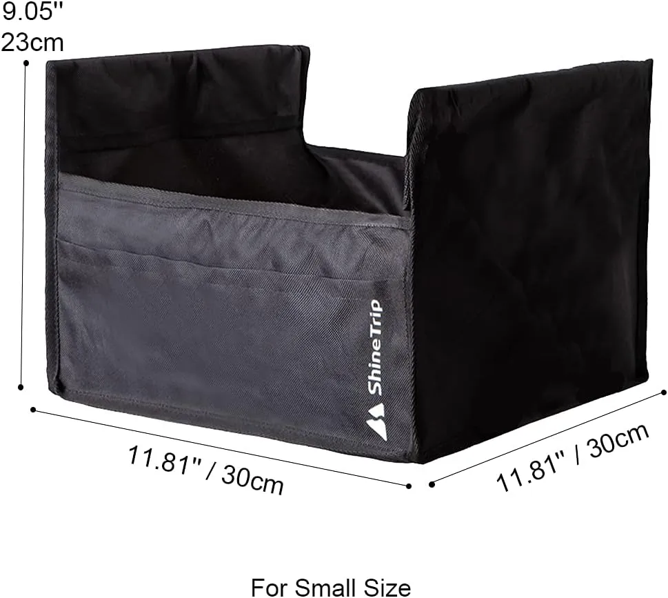 UNISTRENGH Foldable Camping Table Portable Camping Side Tables Ultralight Waterproof Aluminum Alloy Table Top with Carrying Bag for Picnic Camp Beach Outdoor BBQ Cooking