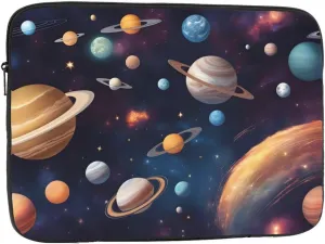 Universe Galaxy Outer Space Pattern Shockproof Portable Laptop 15 inch Sleeve Bag for Men and Women - Ideal for Business Travel, School, and Daily Use