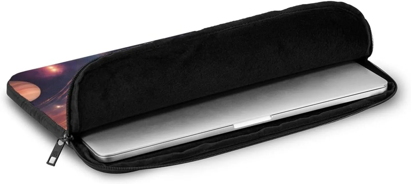 Universe Galaxy Outer Space Pattern Shockproof Portable Laptop 15 inch Sleeve Bag for Men and Women - Ideal for Business Travel, School, and Daily Use