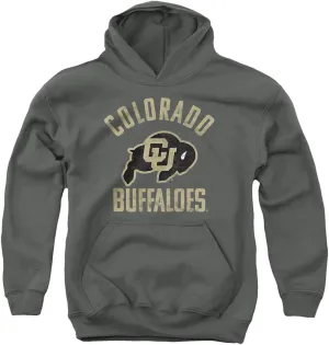 University of Colorado Official Buffaloes Logo Youth Kids Boy/Girls Pull-Over Hoodie Sweatshirt