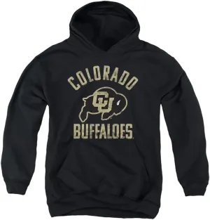 University of Colorado Official Buffaloes Logo Youth Kids Boy/Girls Pull-Over Hoodie Sweatshirt
