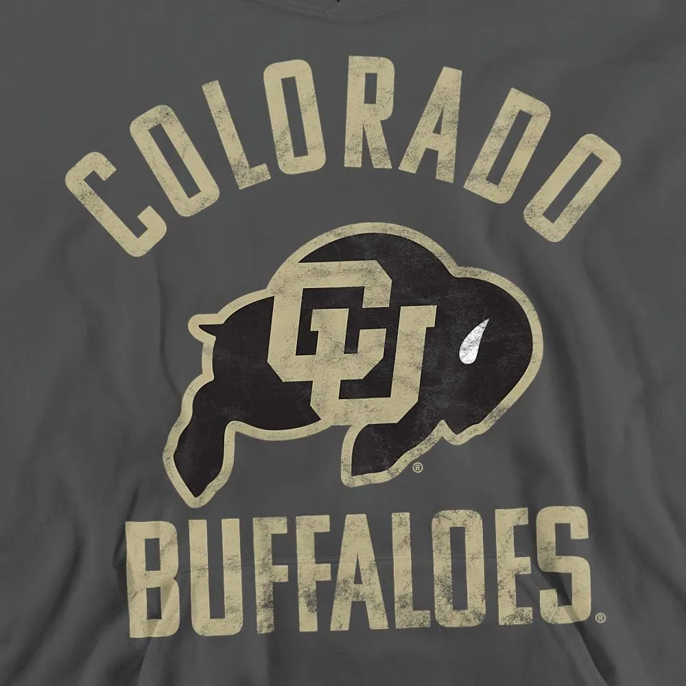 University of Colorado Official Buffaloes Logo Youth Kids Boy/Girls Pull-Over Hoodie Sweatshirt
