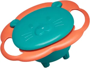 Vaguelly No Spill Bowl for Boys and Girls 360° Rotating Easy Clean Safe for Toddlers
