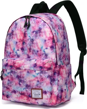 VASCHY School Backpack for Girls, Cute Schoolbag Bookbag for Kids/Teens/Middle School/College/Work Backpack for Women