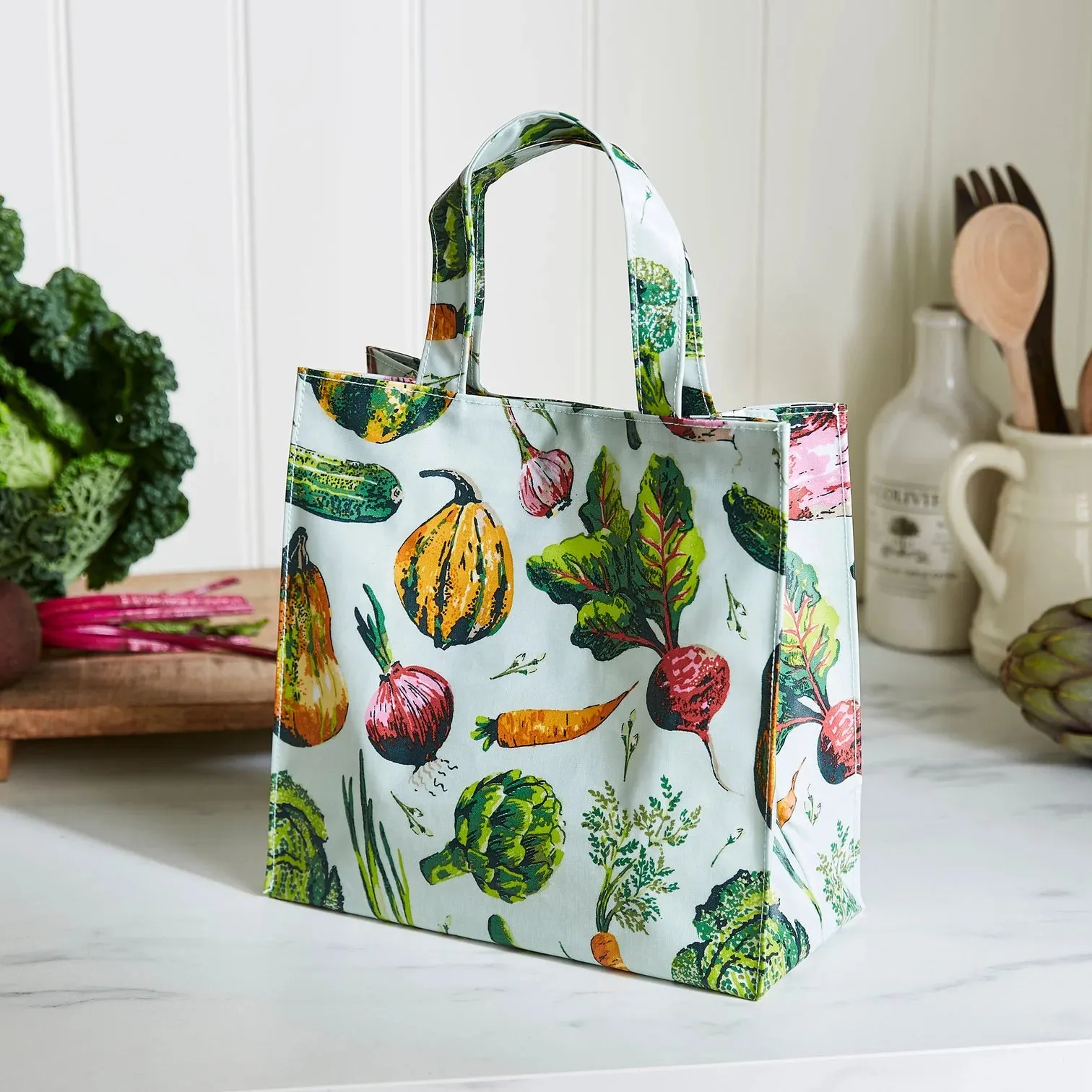 Vegetable Medley Biodegradable Shopper Bag, Small