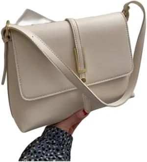 Vintage-Inspired Women's Fashion Large Shoulder Bag with Sleek Design, Ample Storage, Comfortable Adjustable Strap,