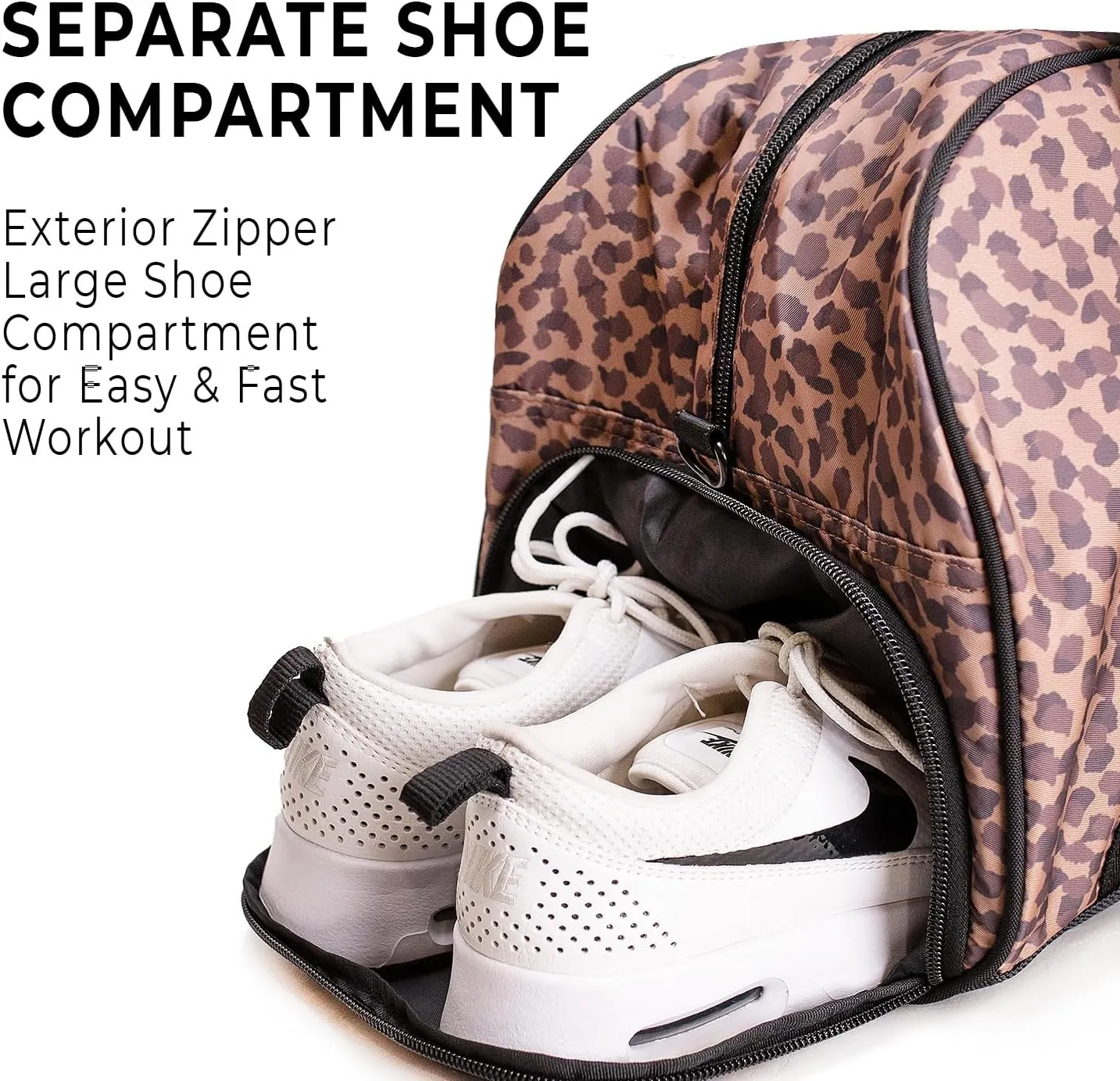Vooray Burner Gym Duffel Bag, Gym Bag for Women and Men with Shoe Compartment, Weekender, Overnight & Travel Duffel for Sports and Workout