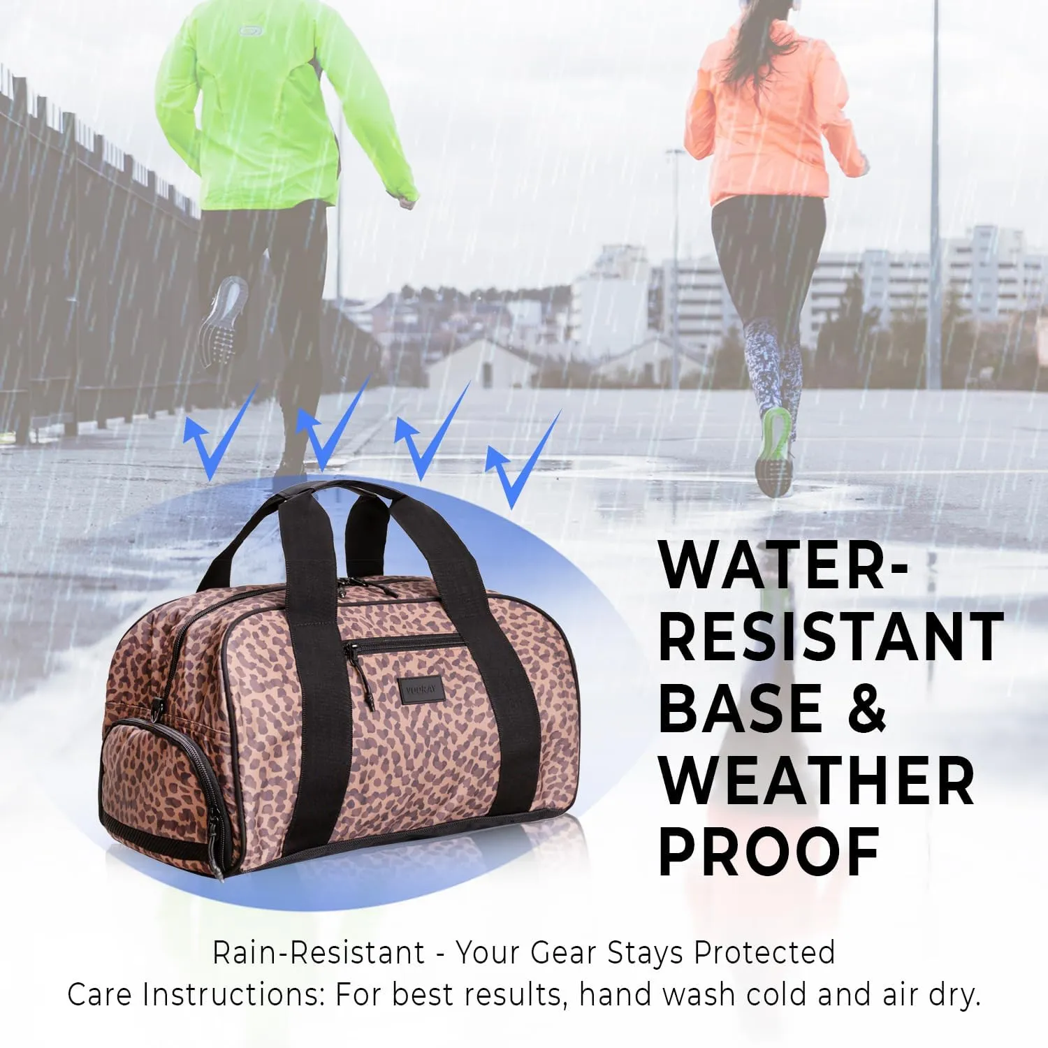 Vooray Burner Gym Duffel Bag, Gym Bag for Women and Men with Shoe Compartment, Weekender, Overnight & Travel Duffel for Sports and Workout