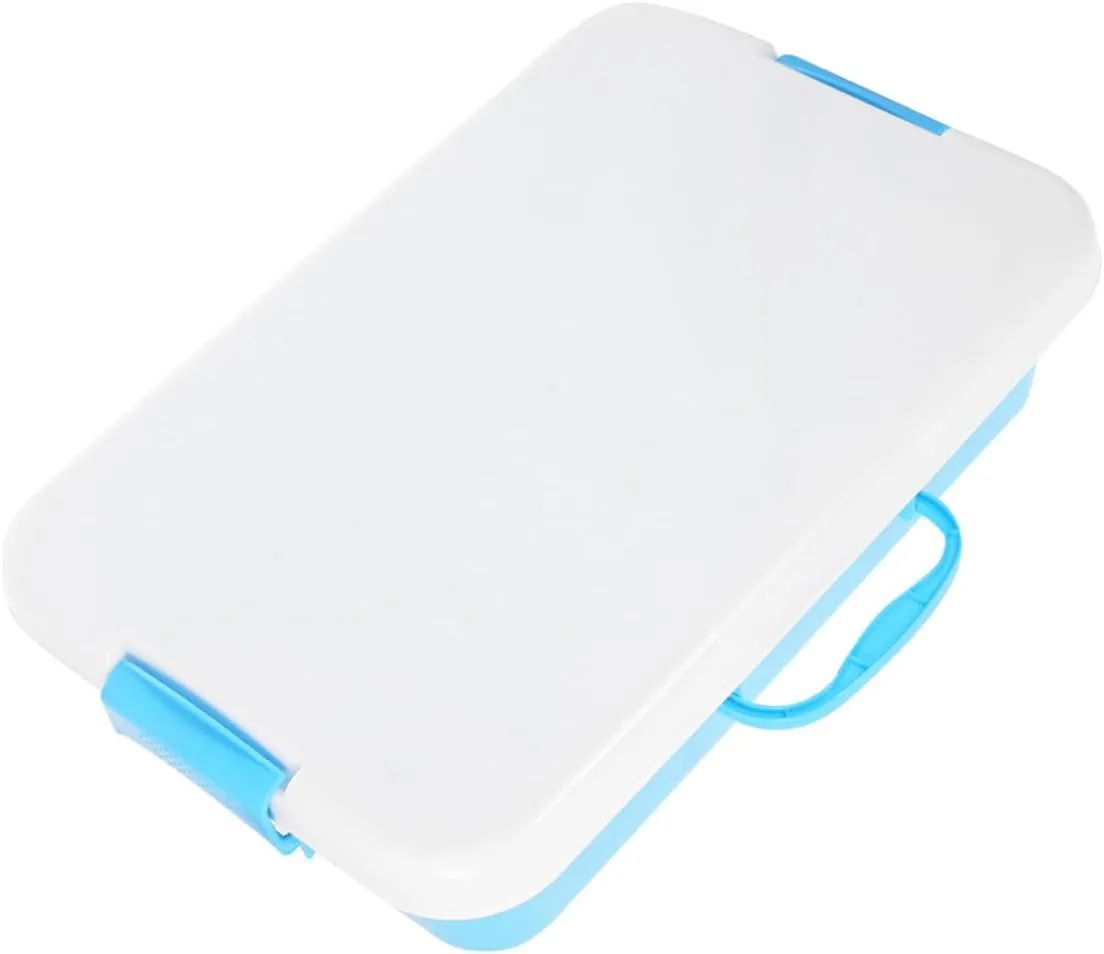 VOSAREA Handheld Plastic Sandbox Sand Sensory Bin Boys and Girls Outdoor Toy Toy Storage Box Lid Small Lidded Sandbox Kit