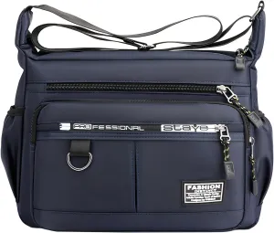 Waterproof Light Leisure Bag,Messenger Bag for Menwomen,Large Women 15.6 Inch Laptop Bag Waterproof Messenger Bag
