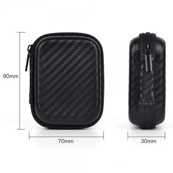 Waterproof Shockproof Storage Bag for GoPro 3 / 3  / 4 / Xiaomi Yi Sports Camera Black