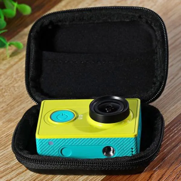 Waterproof Shockproof Storage Bag for GoPro 3 / 3  / 4 / Xiaomi Yi Sports Camera Black