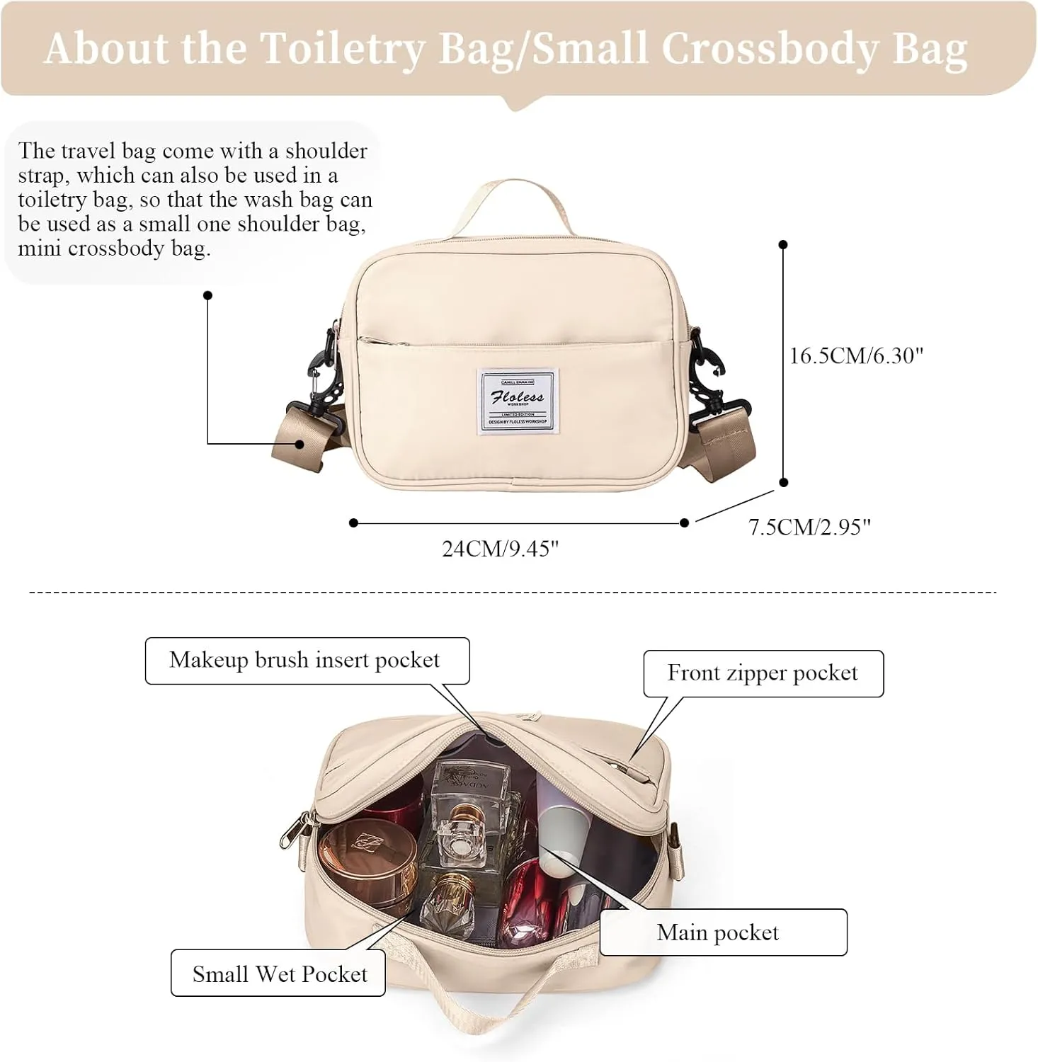 Weekender Bags for Women,Overnight Travel Duffel Bag,Personal Item Travel Bag with Shoes Compartment,Gym Bag,3pcs set