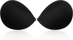 Wingslove Adhesive Bra Reusable Strapless Self Silicone Push-up Invisible Sticky Bras for Backless Dress