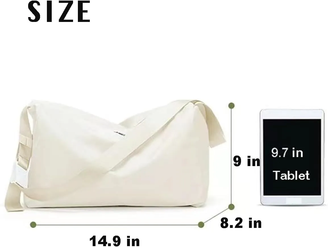 Woman Swim Gym Bag Sports Travel Duffel Bag Lightweight Weekender Overnight Yoga Bag Casual Daypack Fashion Tote Bag College (White)