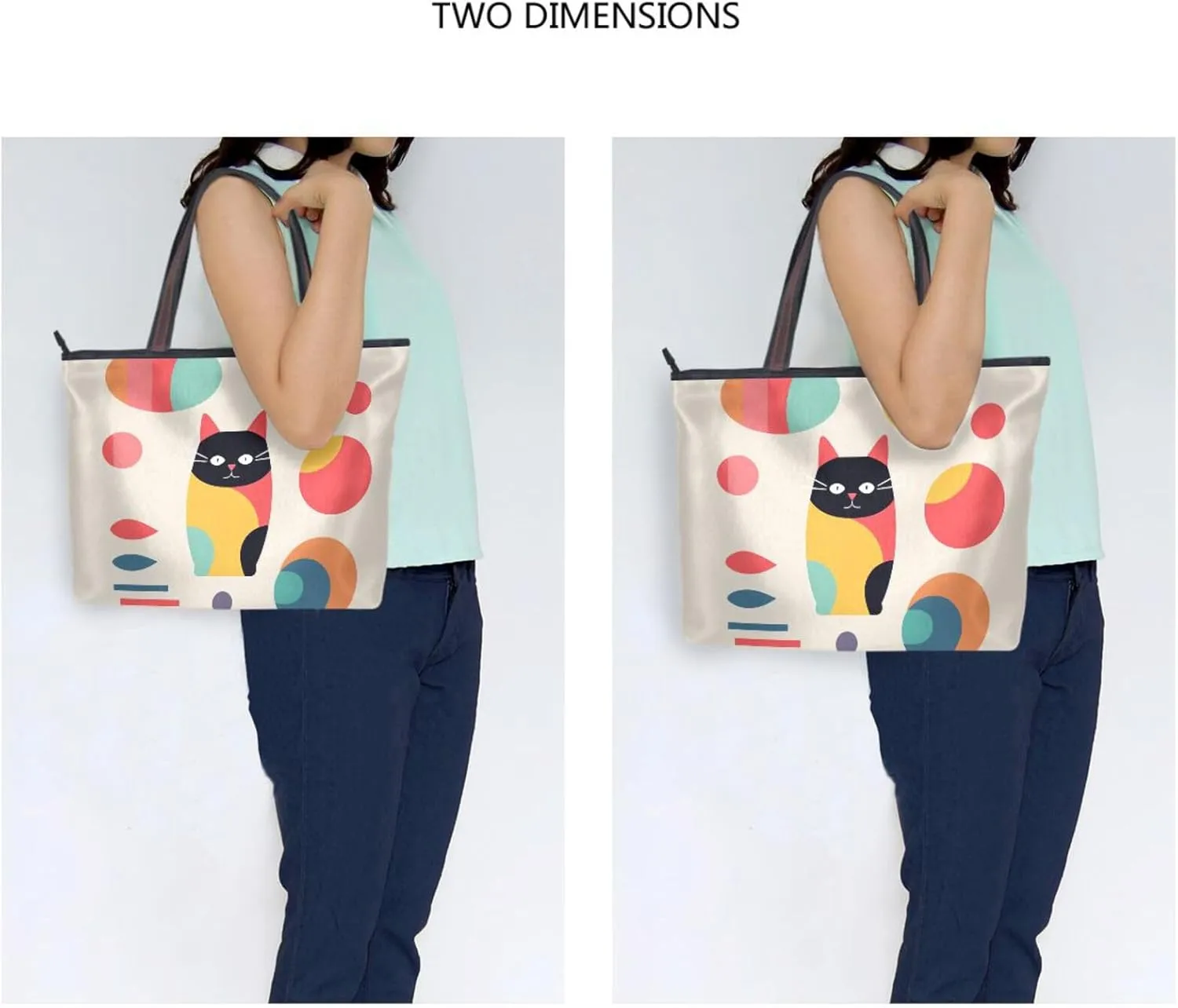 Women Tote Bag, Large Shoulder Hobo Bags Casual Handbags Big Capacity Shopping Work Bag for Vacation, 2