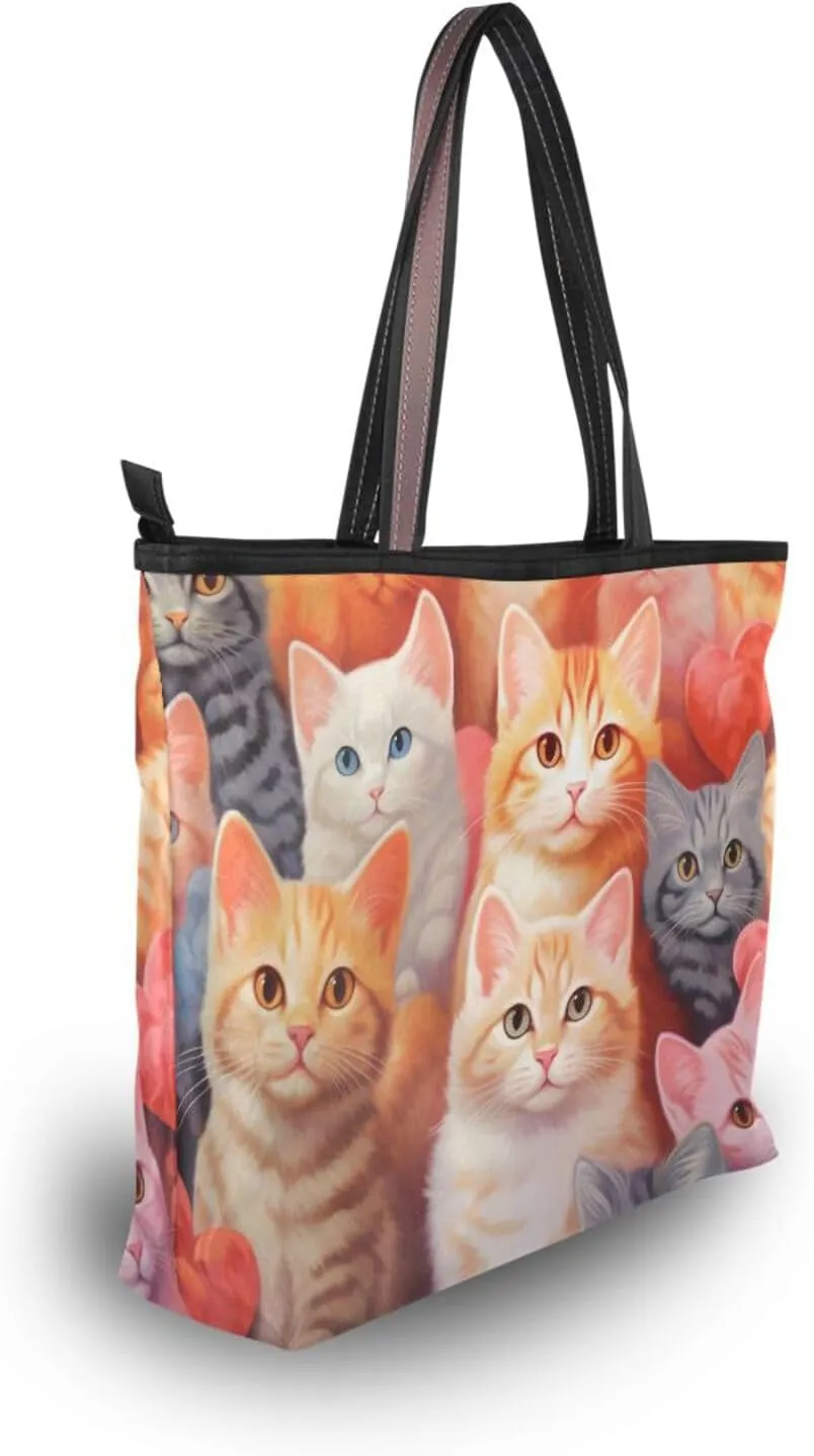 Women Tote Bag, Large Shoulder Hobo Bags Casual Handbags Big Capacity Shopping Work Bag for Vacation, 32