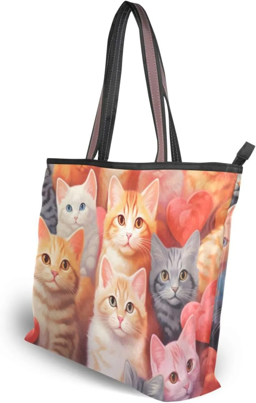 Women Tote Bag, Large Shoulder Hobo Bags Casual Handbags Big Capacity Shopping Work Bag for Vacation, 32