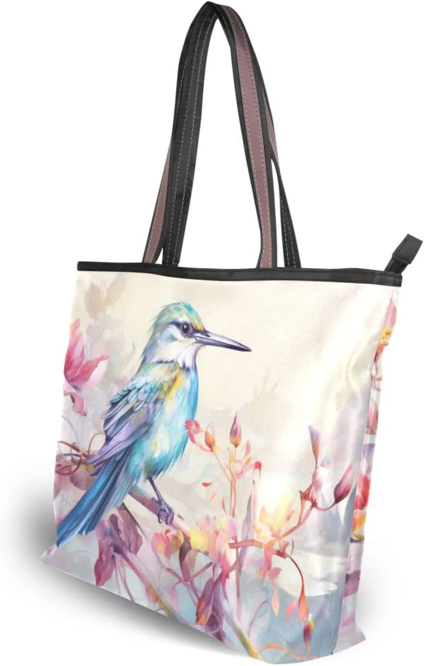 Women Tote Bag, Large Shoulder Hobo Bags Casual Handbags Big Capacity Shopping Work Bag for Vacation, 36